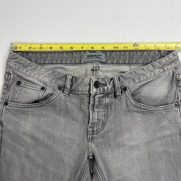 WESC Eve Style 5 Pocket Straight Leg Jeans Size 29 - Picture 8 of 12